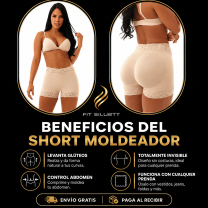 Short Levantacola Efecto Push-Up